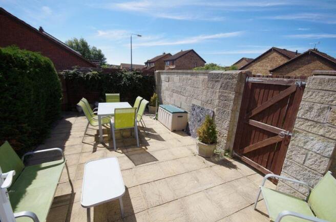 Rear garden