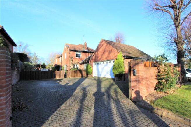 Rear Driveway