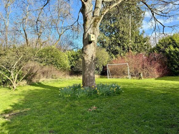 Ideal garden for children to run about