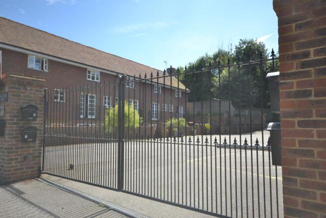 gated entrance