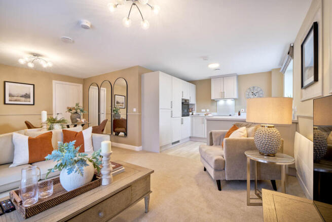 Show home living room