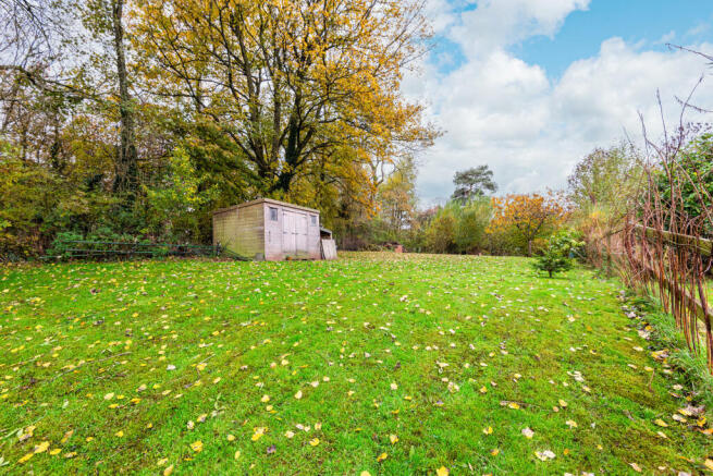 Rear garden