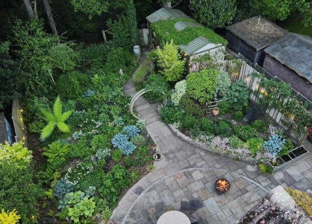 Garden at Back