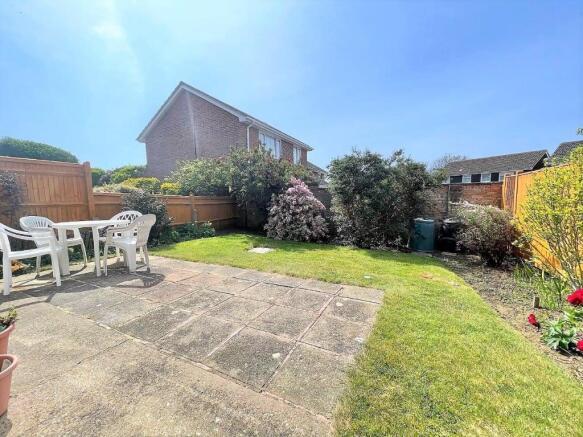 Rear garden