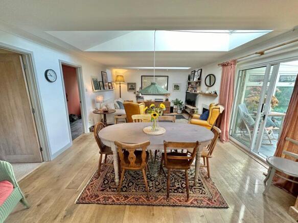 Open plan living space