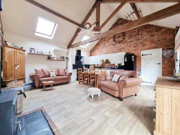 Open Living Area: