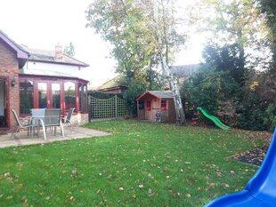 Rear garden