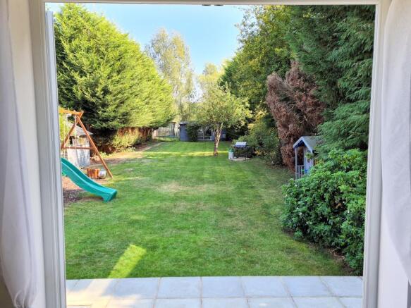 View to garden