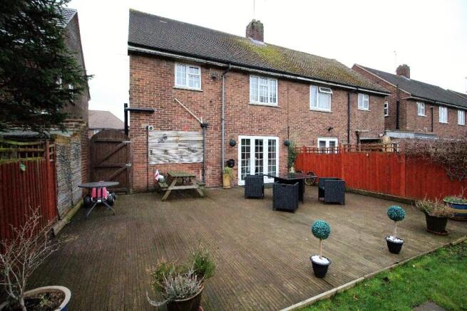 Rear of Property