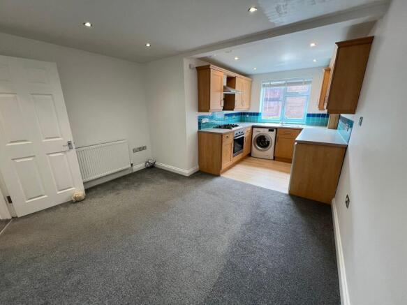 Open plan kitchen / living room
