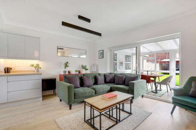 Open Plan Living/Kitchen Area