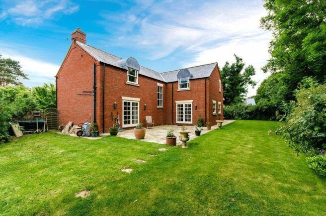Rear garden