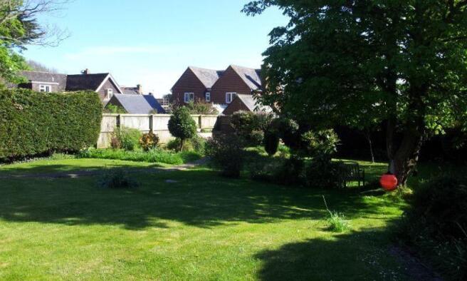 Rear garden