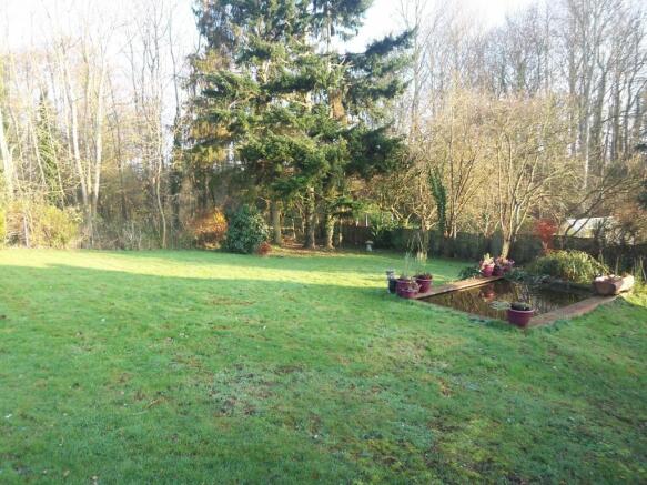 Rear garden