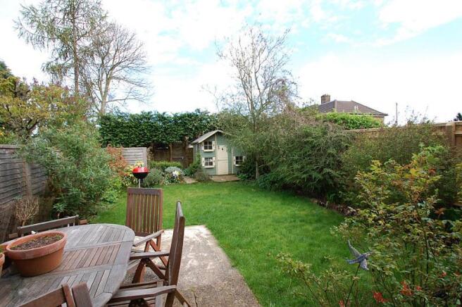 Rear garden