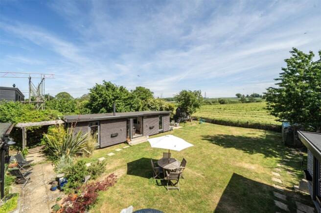 Elevated Rear Garden