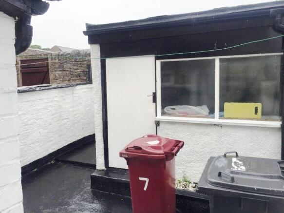 Rear Yard/Garage