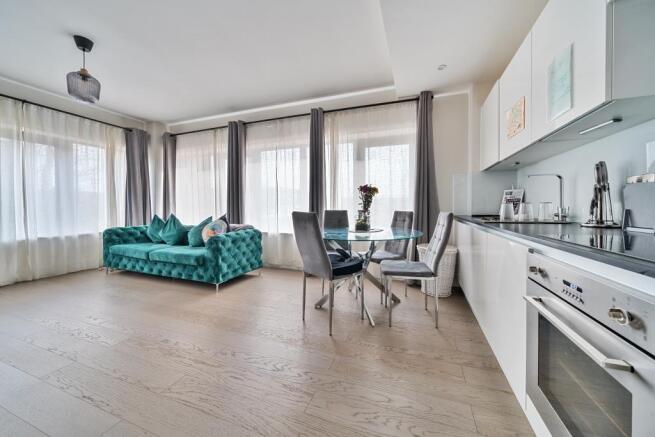 Kitchen and Living Room