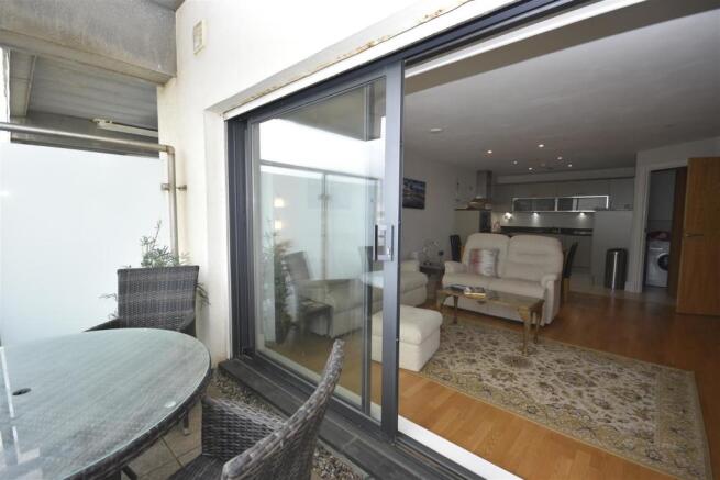 balcony/living room