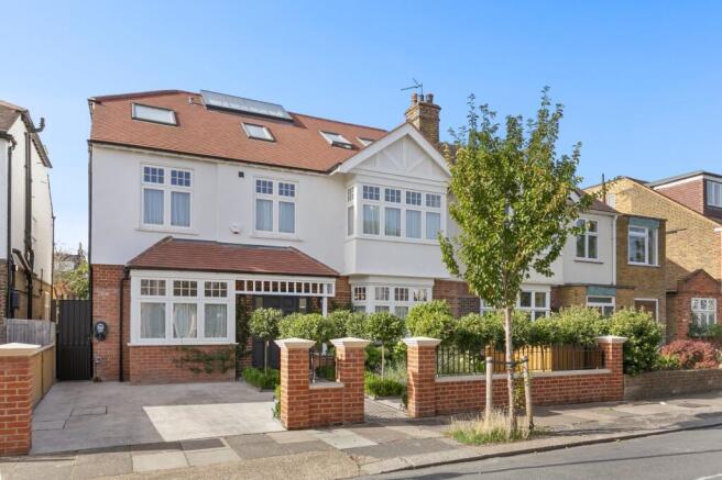 6-bed semi-detached on Gerard Road, Barnes, London, SW13, £4,550,000