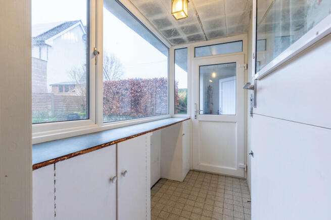 Rear porch
