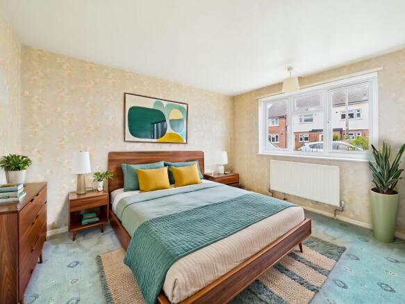 Bedroom (Virtually Furnished)