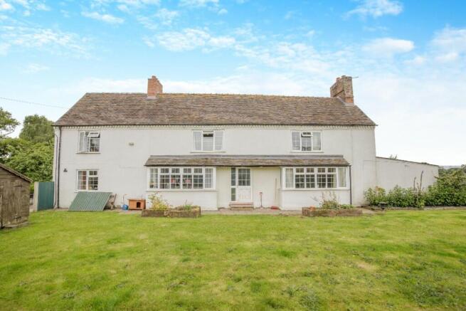 rear of house