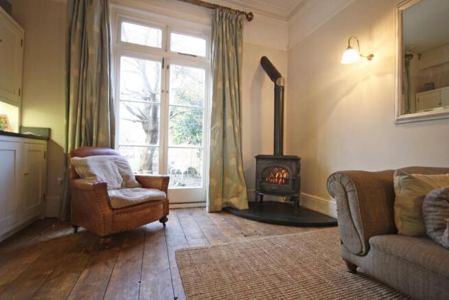 wood burning stove