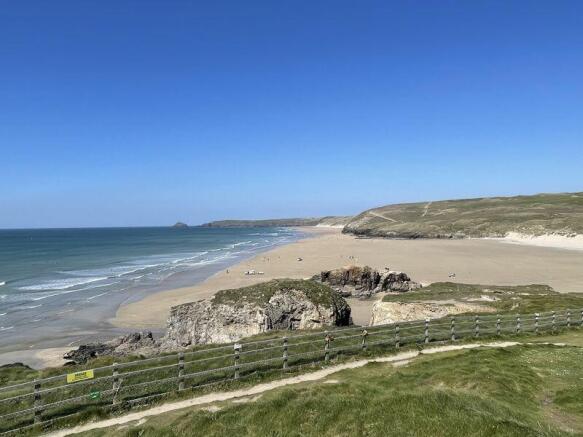 Nearby Perranporth Beach