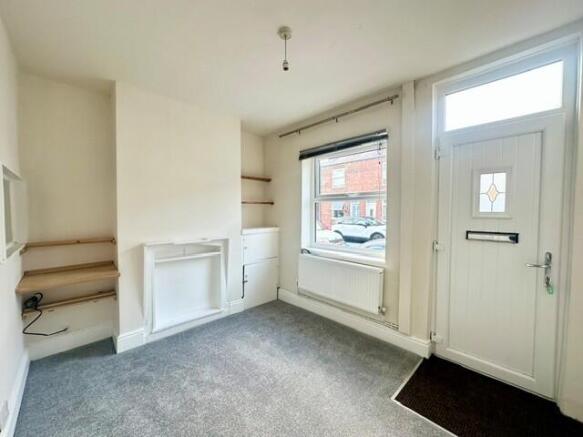 Entrance to front living room.