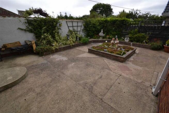 Rear garden