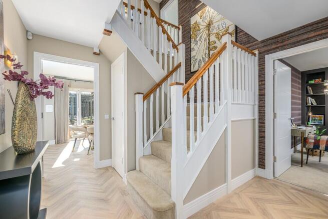 4 bedroom plus study showhome | welcoming hallway