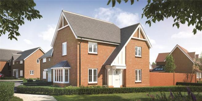 4-bed detached on Plot 86, The Broman, Kingsfield, Dawes Lane, West Mersea, Colchester, Essex, CO5, £525,000