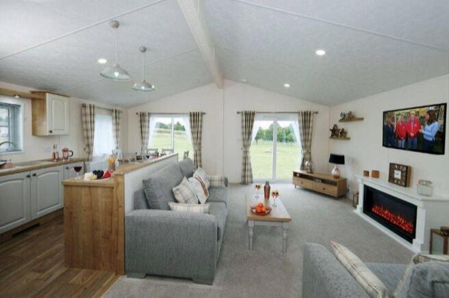 Two Bed Delta Countryside Lodge, Three Rivers Woodland Park, West Bradford, Clitheroe, Lancashire, BB7 3JG photo 4