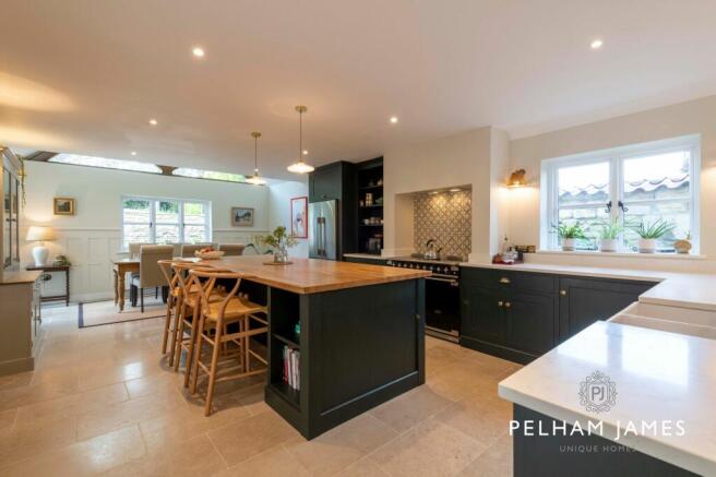 Kitchen, Barn Cottage, Castle Bytham