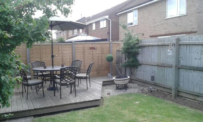 Rear garden