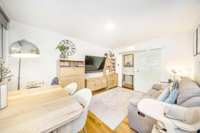 2-bed flat on Rosenau Road, Battersea, £350,000