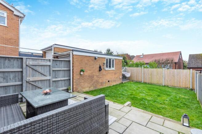 Rear garden