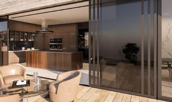 Kitchen area -...