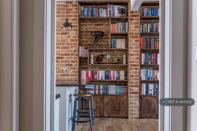 Living Room Handmade Bookcase