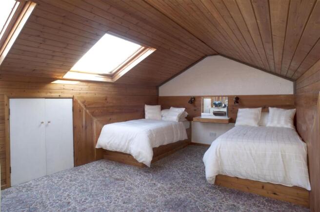 The first floor bedroom