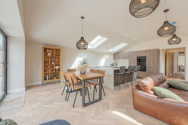 Picture shows show bungalow