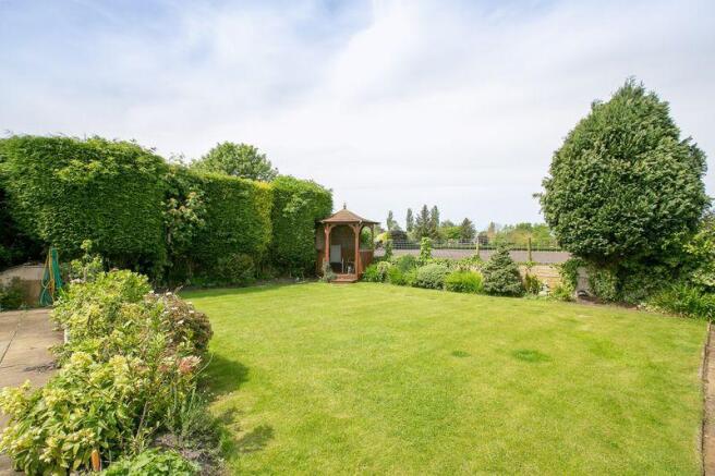 Rear garden