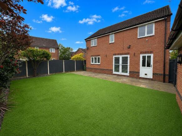 Rear of Property