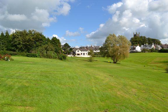 17th and 18th holes
