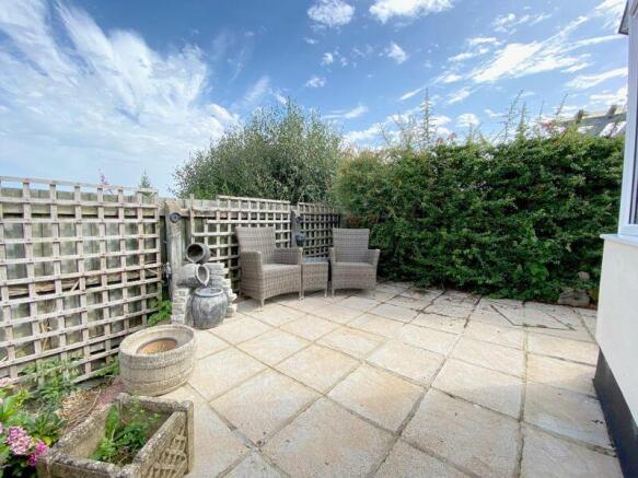The sheltered Terrace