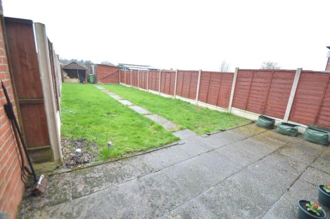 Rear garden