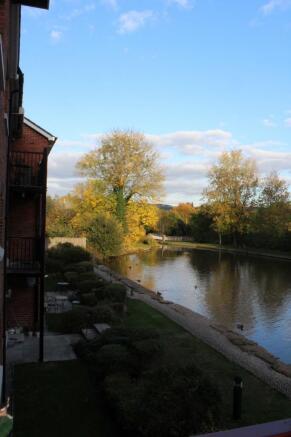 view from balcony
