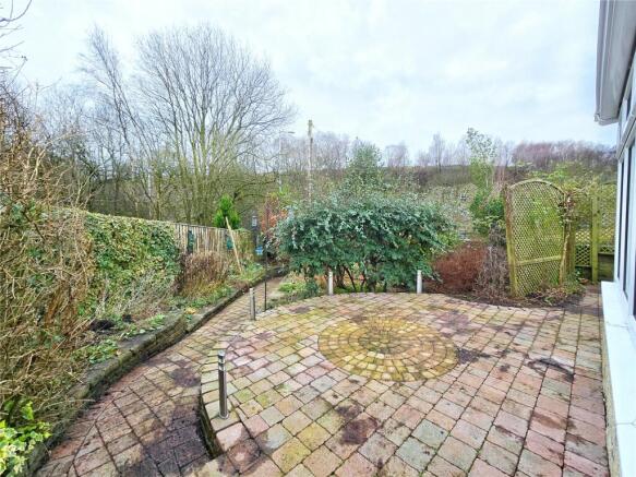 Rear Patio & Garden