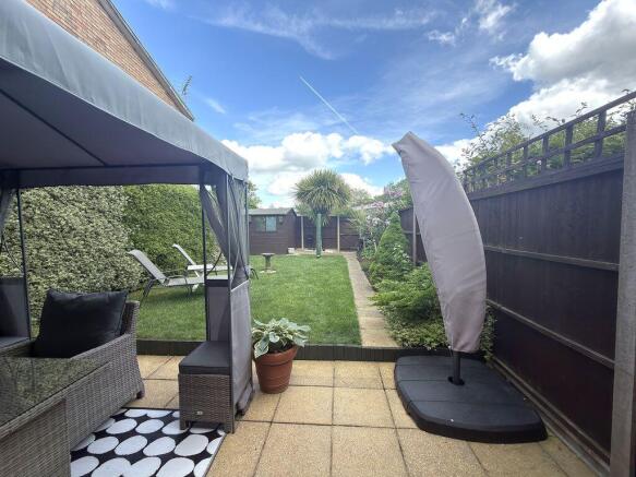 Rear garden